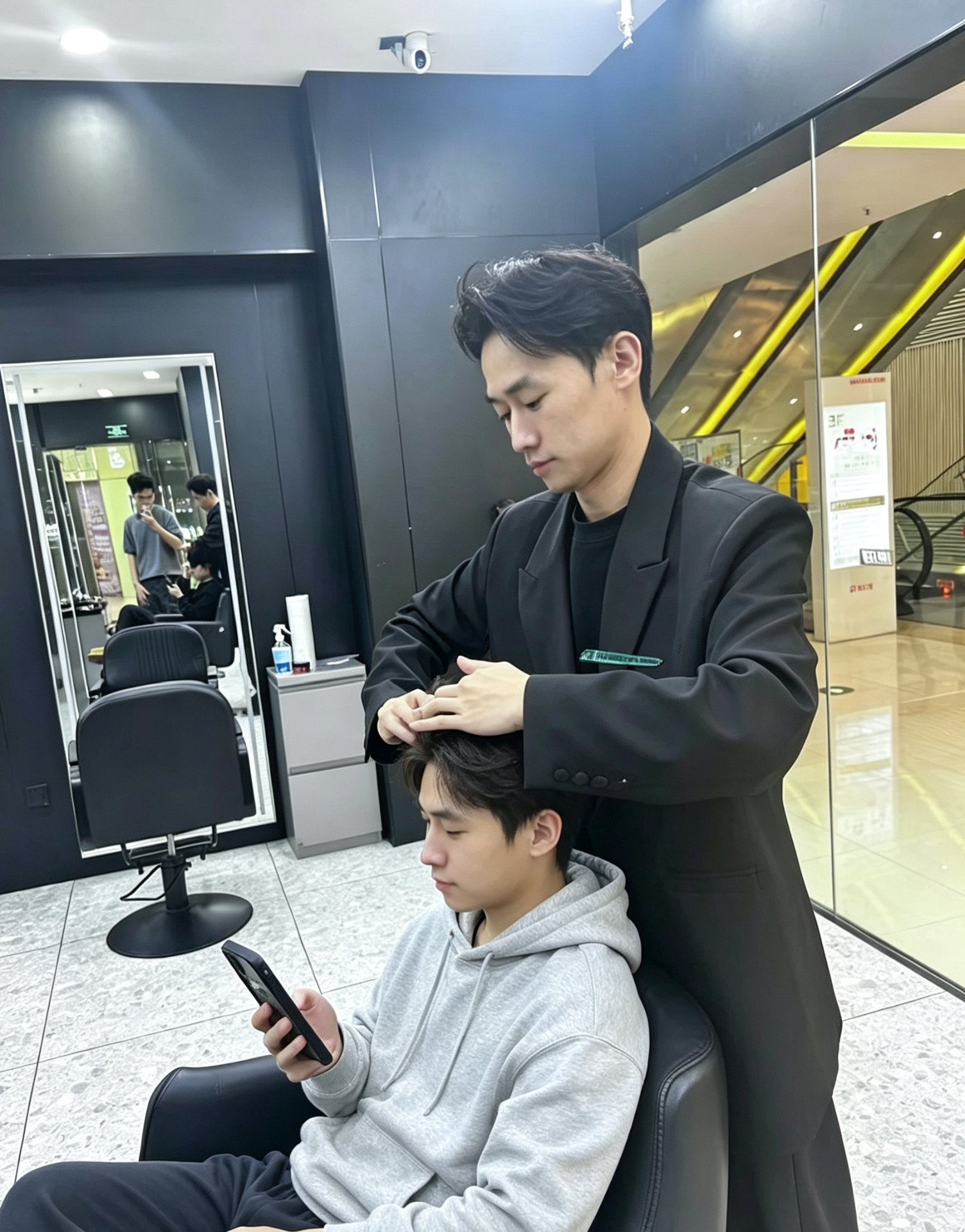 商业大师男发班