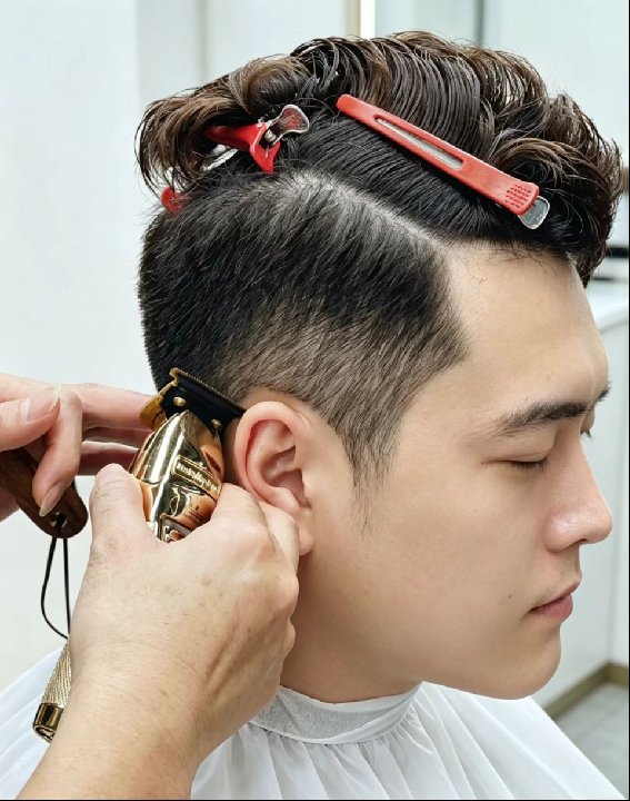 男发渐变精修实操