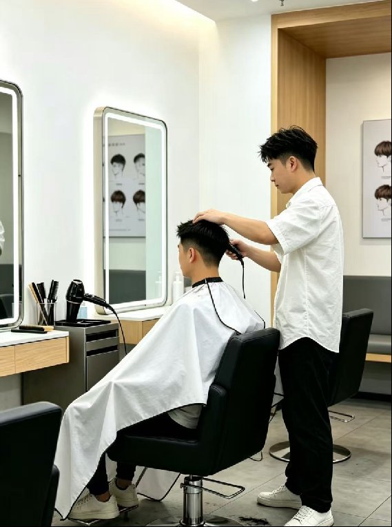男发快剪实操